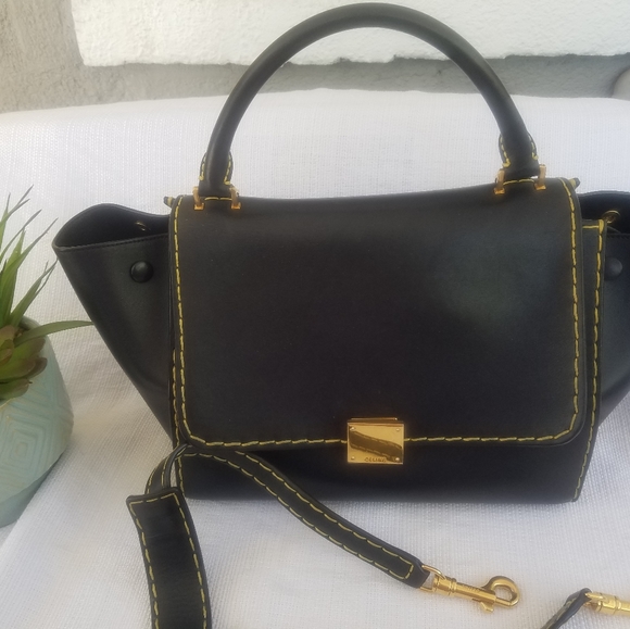 Add'l Pics $3 K Celine wicker trapeze - Picture 5 of 12